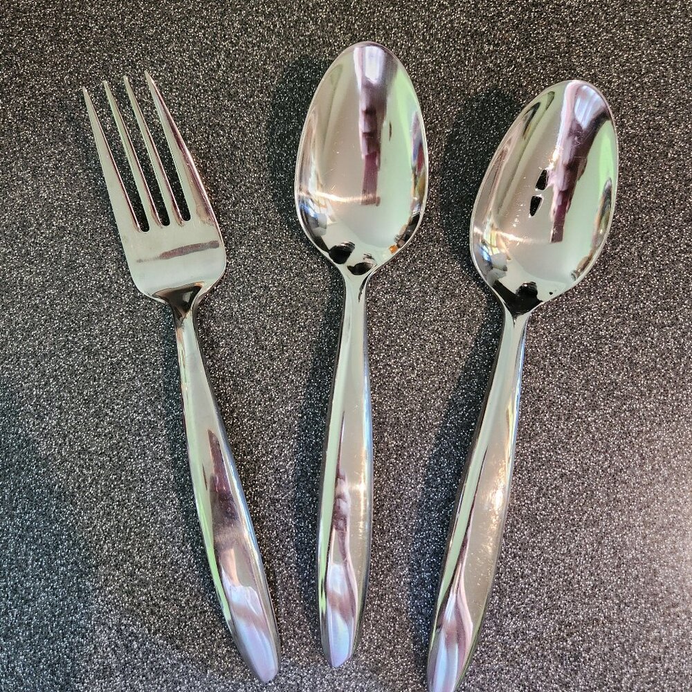 Oneida Glissade 3 Piece Serving Set 8 7/8"